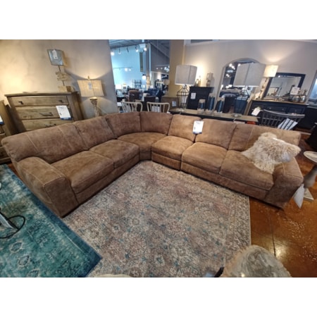 REGENCY LEATHER SECTIONAL
