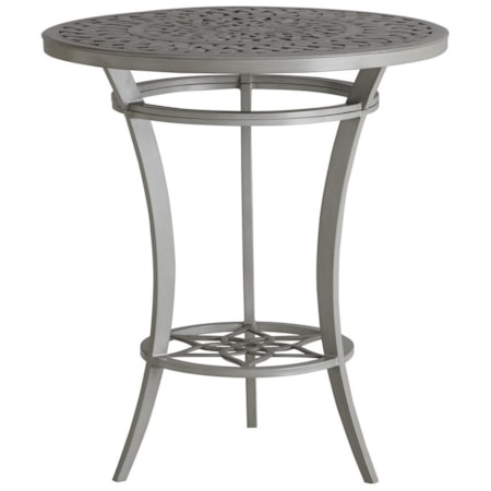 Bistro Set with Bar Stools