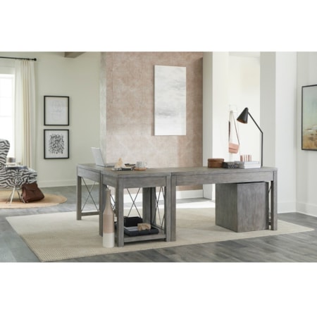 4-Piece L-Shape Desk