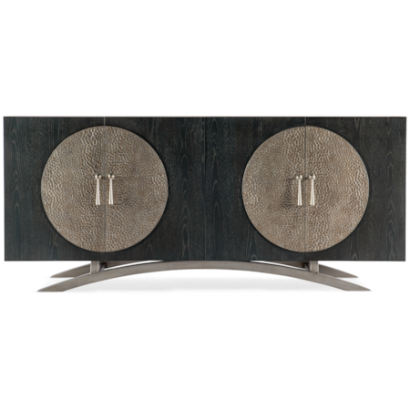 Four-Door Entertainment Console