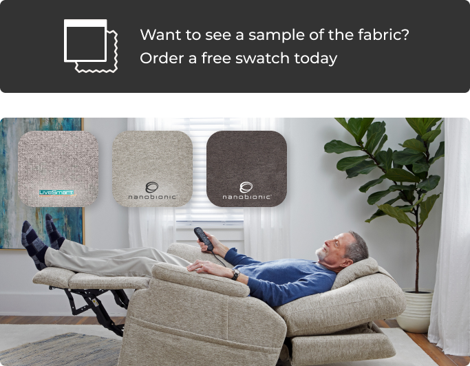 Want to see a sample of the fabric? Order a free swatch today